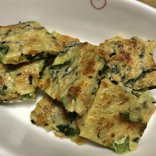 ひじき小松菜納豆のおやき